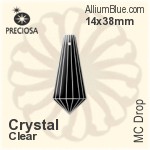 プレシオサ MC Drop (1182) 14x38mm - Metal Coating