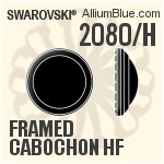 2080/H - Framed Cabochon