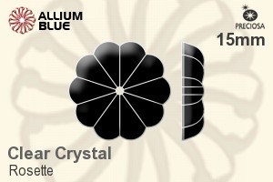 プレシオサ Rosette (2528) 15mm - クリスタル