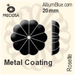 プレシオサ Rosette (2528) 20mm - Metal Coating