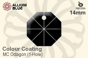 プレシオサ MC Octagon (1-Hole) (2571) 14mm - Colour Coating