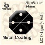 プレシオサ MC Octagon (4-Hole) (2573) 18mm - Colour Coating