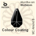 プレシオサ MC Almond B (2593) 89x54mm - クリスタル