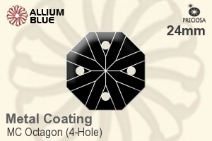 プレシオサ MC Octagon (4-Hole) (2665) 24mm - Metal Coating