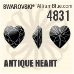 4831 - Antique Heart