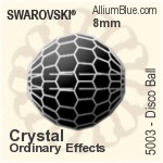 スワロフスキー Disco Ball ビーズ (5003) 12mm - クリスタル