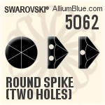 5062 - ラウンド・スパイク（2つの穴） Round Spike