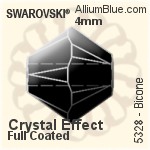 スワロフスキー XILION Rose フラットバック(HF) (2028) SS10 - クリスタル （オーディナリー　エフェクト） アルミニウムフォイル