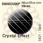 スワロフスキー Twist ソーオンストーン (3221) 28mm - クリスタル エフェクト 裏面にホイル無し