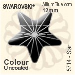スワロフスキー Star ビーズ (5714) 12mm - クリスタル