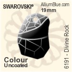 スワロフスキー Cosmic ラインストーン (2520) 8x6mm - クリスタル エフェクト 裏面プラチナフォイル
