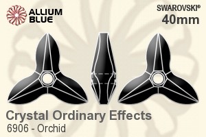 スワロフスキー Orchid ペンダント (6906) 40mm - クリスタル （オーディナリー　エフェクト）