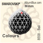 スワロフスキー STRASS Ball (8558) 40mm - カラー