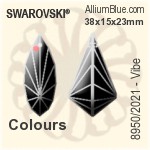 スワロフスキー STRASS Vibe (8950/2021) 38x15x23mm - クリスタル