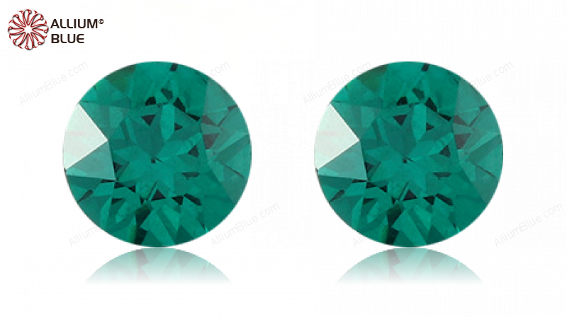 PREMIUM CRYSTAL 33 Facets Chaton SS34 Emerald F