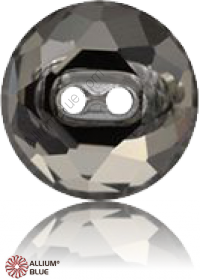 PREMIUM CRYSTAL Round Sew-on Stone 12mm Black Diamond F