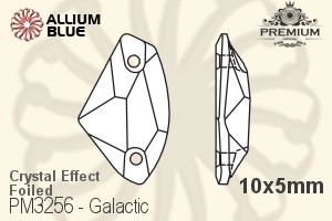 PREMIUM CRYSTAL Galactic Sew-on Stone 10x5mm Crystal Aurore Boreale F