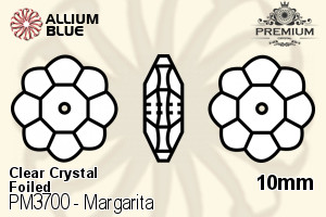 PREMIUM CRYSTAL Margarita Sew-on Stone 10mm Crystal F