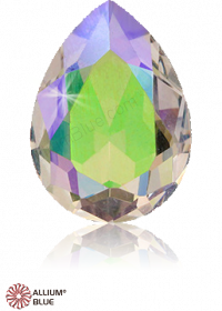 PREMIUM CRYSTAL Pear Fancy Stone 14x10mm Crystal Phantom Shine F