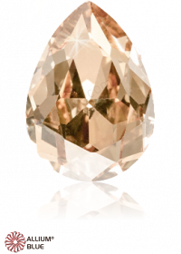 PREMIUM CRYSTAL Pear Fancy Stone 25x18mm Crystal Golden Shadow F