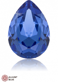 PREMIUM CRYSTAL Pear Fancy Stone 10x7mm Sapphire F