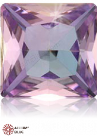 PREMIUM CRYSTAL Princess Square Fancy Stone 10mm Crystal Vitrail Light F