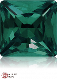 PREMIUM CRYSTAL Princess Square Fancy Stone 8mm Emerald F