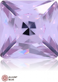 PREMIUM CRYSTAL Princess Square Fancy Stone 8mm Violet F
