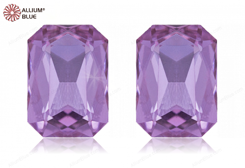 PREMIUM CRYSTAL Octagon Fancy Stone 14x10mm Violet F