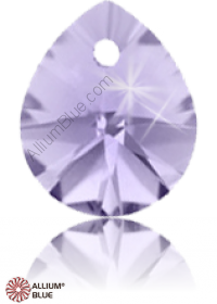 PREMIUM CRYSTAL Mini Pear Pendant 10mm Violet