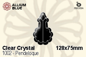 プレシオサ Pendeloque (1002) 128x75mm - クリスタル