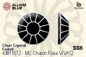 PRECIOSA Rose VIVA12 ss6 crystal S