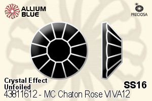 PRECIOSA Rose VIVA12 ss16 crystal VM