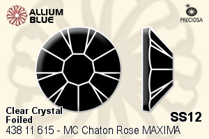 PRECIOSA Rose MAXIMA ss12 crystal DF