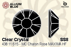 PRECIOSA Rose MAXIMA ss8 crystal HF