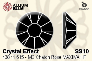 PRECIOSA Rose MAXIMA ss10 crystal HF Biar