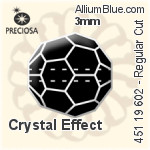 Preciosa プレシオサ MC マシーンカットビーズ Regular Cut (451 19 602) 3mm - クリスタル エフェクト