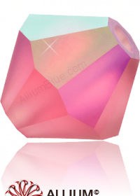PRECIOSA Rondelle Bead 6 mm ind.pink AB M