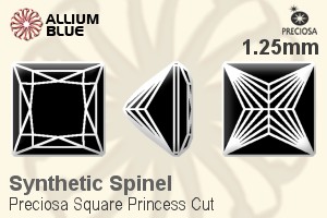 プレシオサ Square Princess (SPC) 1.25mm - Synthetic Spinel