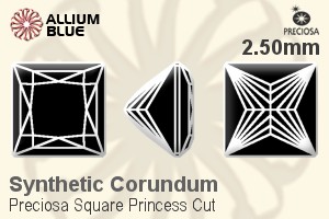 プレシオサ Square Princess (SPC) 2.5mm - Synthetic Corundum