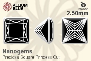 プレシオサ Square Princess (SPC) 2.5mm - Nanogems