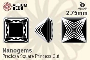 プレシオサ Square Princess (SPC) 2.75mm - Nanogems