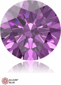 SWAROVSKI GEMS Cubic Zirconia Round Pure Brilliance Fancy Purple 1.10MM normal +/- FQ 1.000