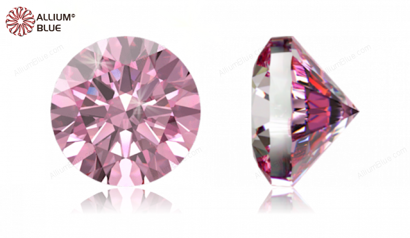 SWAROVSKI GEMS Cubic Zirconia Round Pure Brilliance Purplish Pink 1.70MM normal +/- FQ 1.000