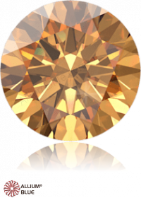 SWAROVSKI GEMS Cubic Zirconia Round Pure Brilliance Amber 1.75MM normal +/- FQ 1.000