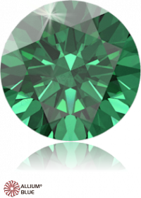 SWAROVSKI GEMS Cubic Zirconia Round Pure Brilliance Green 0.80MM normal +/- FQ 1.000