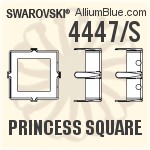 4447/S - Princess Square Settings
