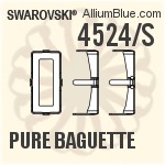4524/S - Pure Baguette Settings