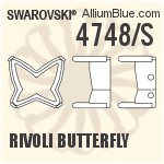 4748/S - Rivoli Butterfly Settings