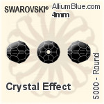 スワロフスキー ラウンド ビーズ (5000) 8mm - クリスタル